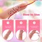 4Pcs Crochet Ring + 120Pcs Stitch Markers Adjustable Crochet Tension Rings for Finger Handmade Open Yarn Guide Crocheting Rings Knitting Accessories with Box,The Ideal Aid to Crochet Supplies